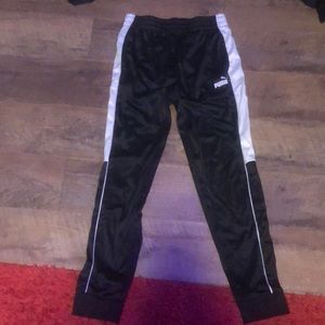 Black Puma sweat pants